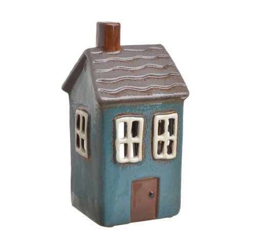 Domek ceramiczny zielony