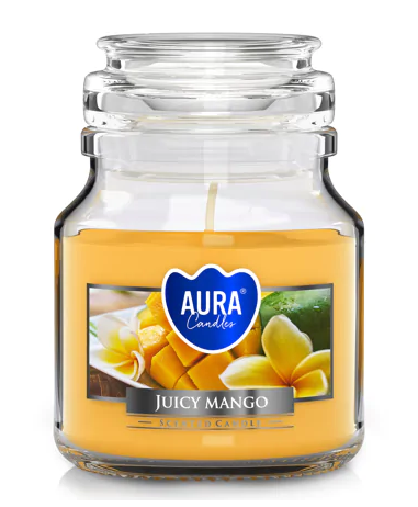 Świeca zapachowa słoik Soczyste Mango 120g 