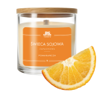 Świeca sojowa o zapachu POMARAŃCZA 225g 