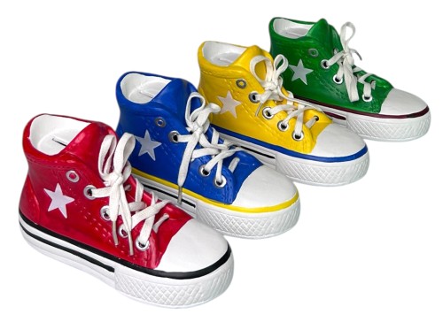 Skarbonka ceramiczna but mix 20x11cm