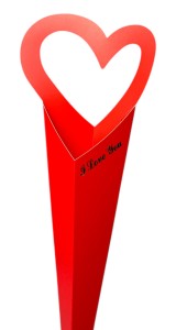 Rożek na różę 46cm