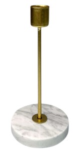 Świecznik marmurkowa postawka 17,5cm