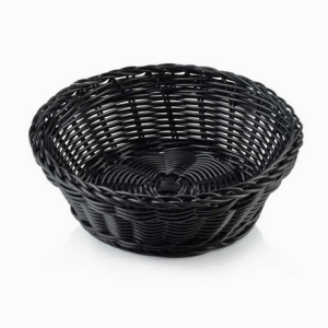 Koszyk okrągły 20xH7cm czarny