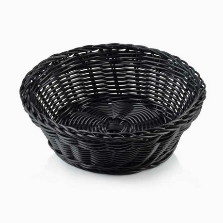 Koszyk okrągły 20xH7cm czarny