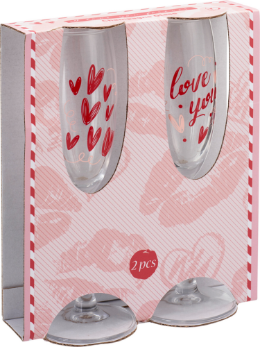 Kieliszki do szampana 2szt/kpl 190ml