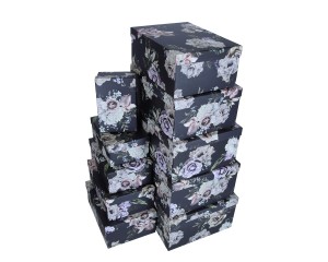 Pudełko ozdobne kpl 10szt 16/29/37cm