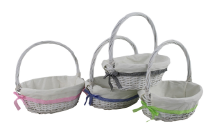 Koszyk wiklinowy 36x29cm H13/37cm B29x21cm