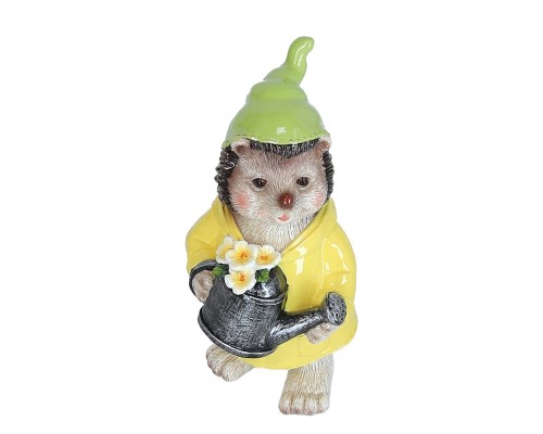 Figurka jeż z konewką 20cm