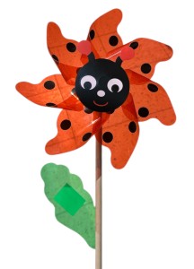 Wiatrak biedronka 57cm
