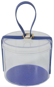 Flowerbox okrągły przezroczysty