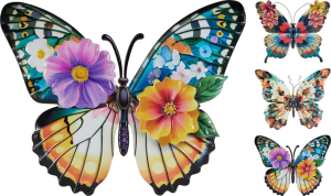 Motyl metalowy 35 cm 3 wzory