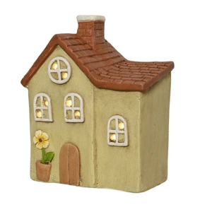 Domek ceramiczny LED 24,5x14x30cm