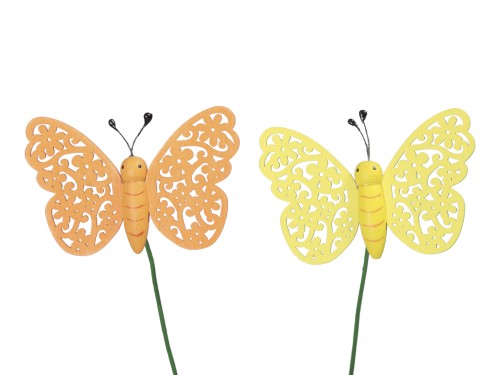 Motyl na piku 8cm 12szt/opak