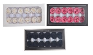 Róża stabilizowana 12szt/pacz