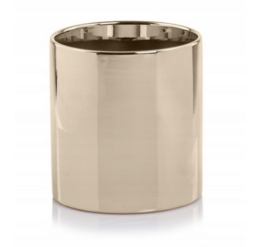 Doniczka ceramiczna złota 13x14cm