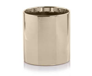 Doniczka ceramiczna złota 8x8cm