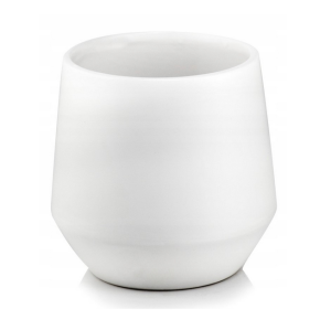 Doniczka ceramiczna biała 15cm