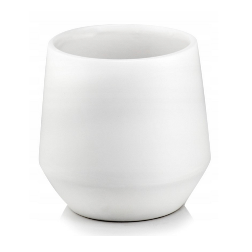 Doniczka ceramiczna biała 15cm