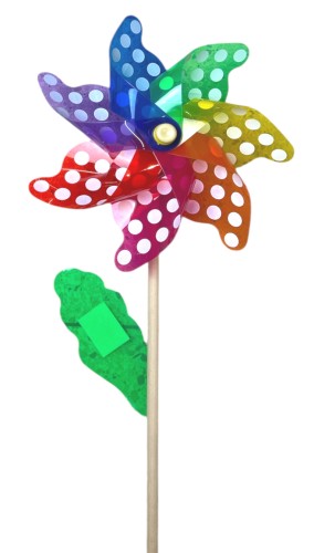 Wiatrak kropki 110cm