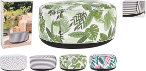 Pokrowiec na pufe 55x25cm 4 wzory