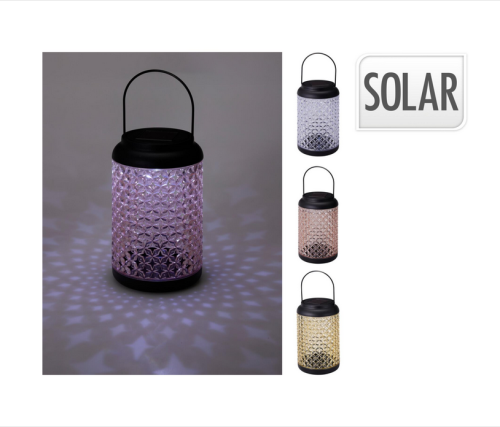 Latarenka solarna 12,5x20cm 3 wzory
