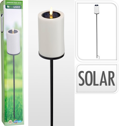 Lampa solarna świeca pochodnia 7,5x115cm