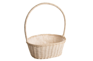Kosz wiklinowy 34x23x45cm