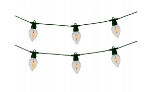 Oświetlenie 8LED 3,5m party ciepły biały