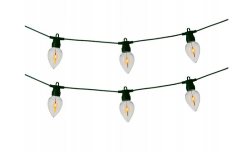 Oświetlenie 8LED 3,5m party ciepły biały