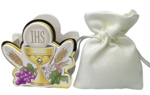 Torebka prezentowa drewno 9x8x3cm