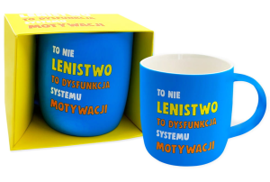 Kubek QN-001 „To nie lenistwo” 