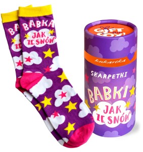 Skarpetki Gift me sox GMS-015 "Babka jak ze snów" 