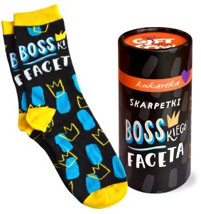 Skarpetki Gift me sox GMS-013 "Bosski facet"