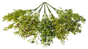 Bukiet gipsówka z kwiatkami x7 35cm