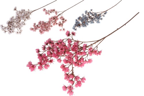 Gałązka kwitnąca 85cm mix kolorów