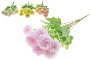 Bukiet czosnek 38cm x9 mix kolorów