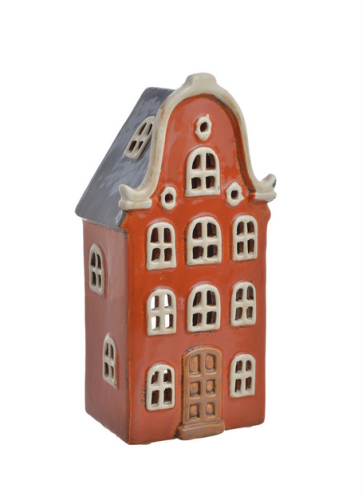 Domek ceramiczny 11cmLx8cmWx23,5cmH