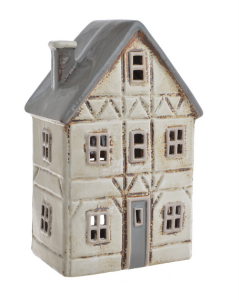 Domek ceramiczny 15cmLx9,5cmWx22,5cmH