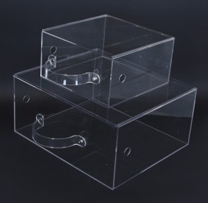 Pudełko dekoracyjne kpl 2szt 16x35x30cm