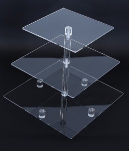 Dekoracyjne patery plastikowe 34x35x35cm