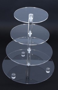 Dekoracyjne patery plastikowe 35x41cm