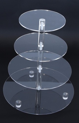 Dekoracyjne patery plastikowe 35x41cm