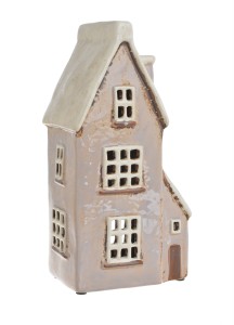  Domek ceramiczny, 13cmLx9cmWx24,5cmH