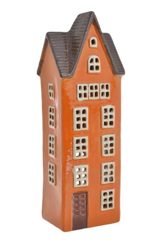  Domek ceramiczny, 9,5cmLx7,5cmWx27,5cmH