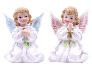 Anioł ceramiczny 9cm 2 wzory