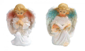 Aniołek ceramiczny 10cm 2 wzory