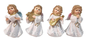 Anioł ceramiczny 12,5cm 4 wzory