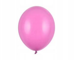 Balony pastel fuksja 30cm 100szt/opak
