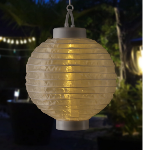 Lampion papierowy solar 20x23cm