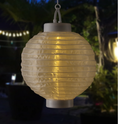 Lampion papierowy solar 20x23cm